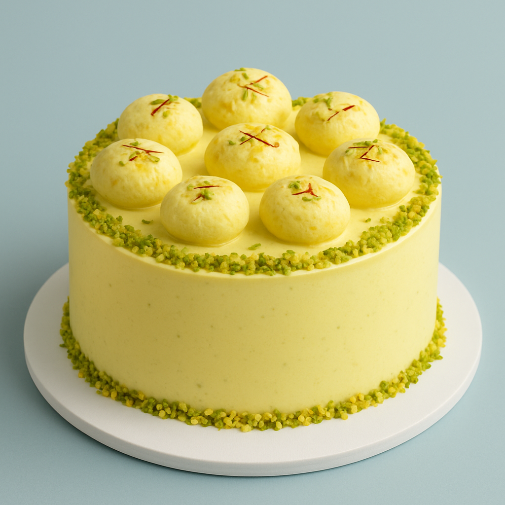 Rasmalai Cake