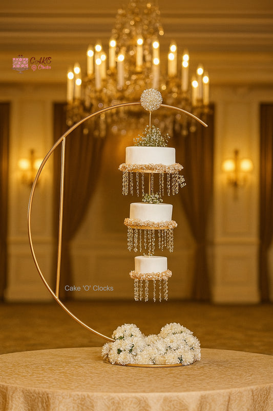 Chandelier Hanging Cake