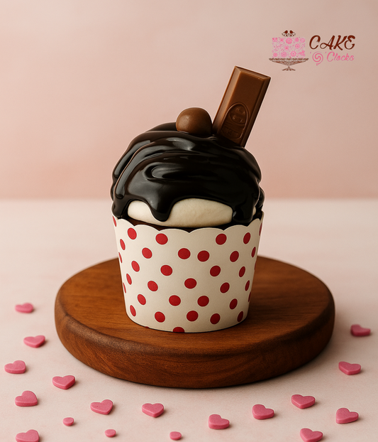 Choco KitKat Bliss Cupcake (Pack of 2)