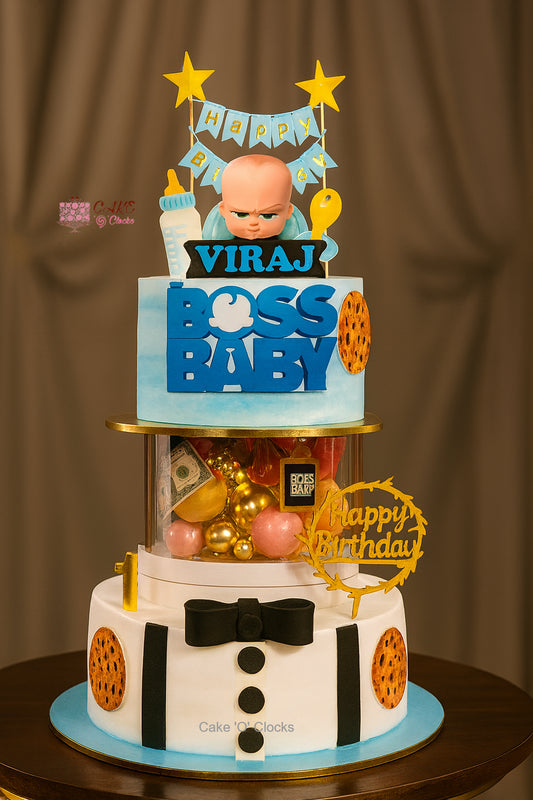 Boss Baby Luxury Birthday Cake