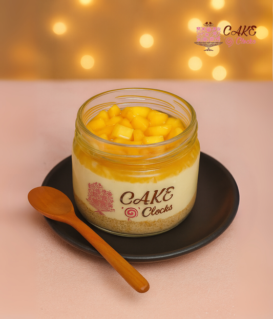 Mango Cheesecake Jar