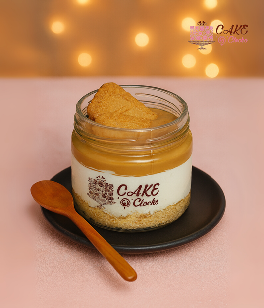 Lotus Biscoff Cheesecake Jar