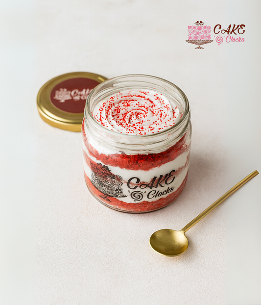 Red Velvet Jar Cake