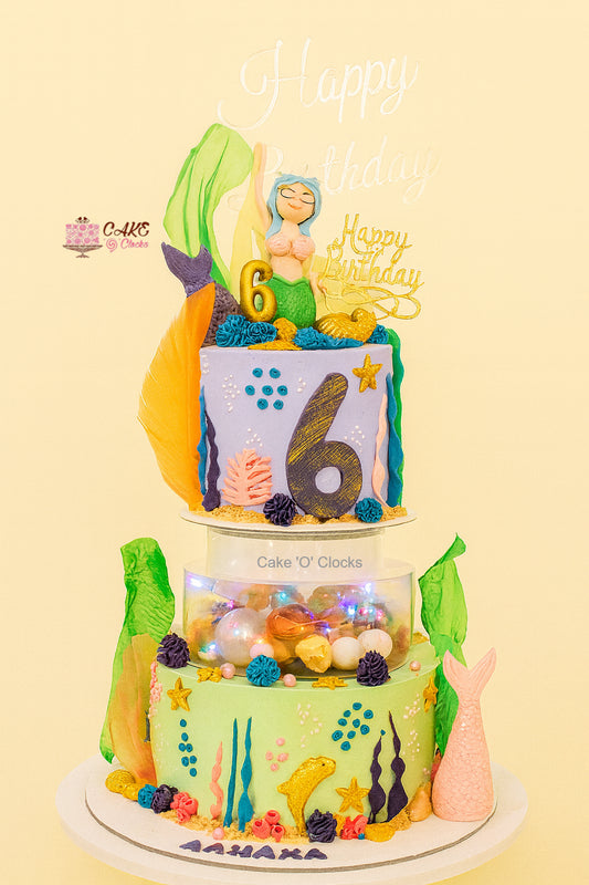 Mermaid Underwater Fantasy Cake