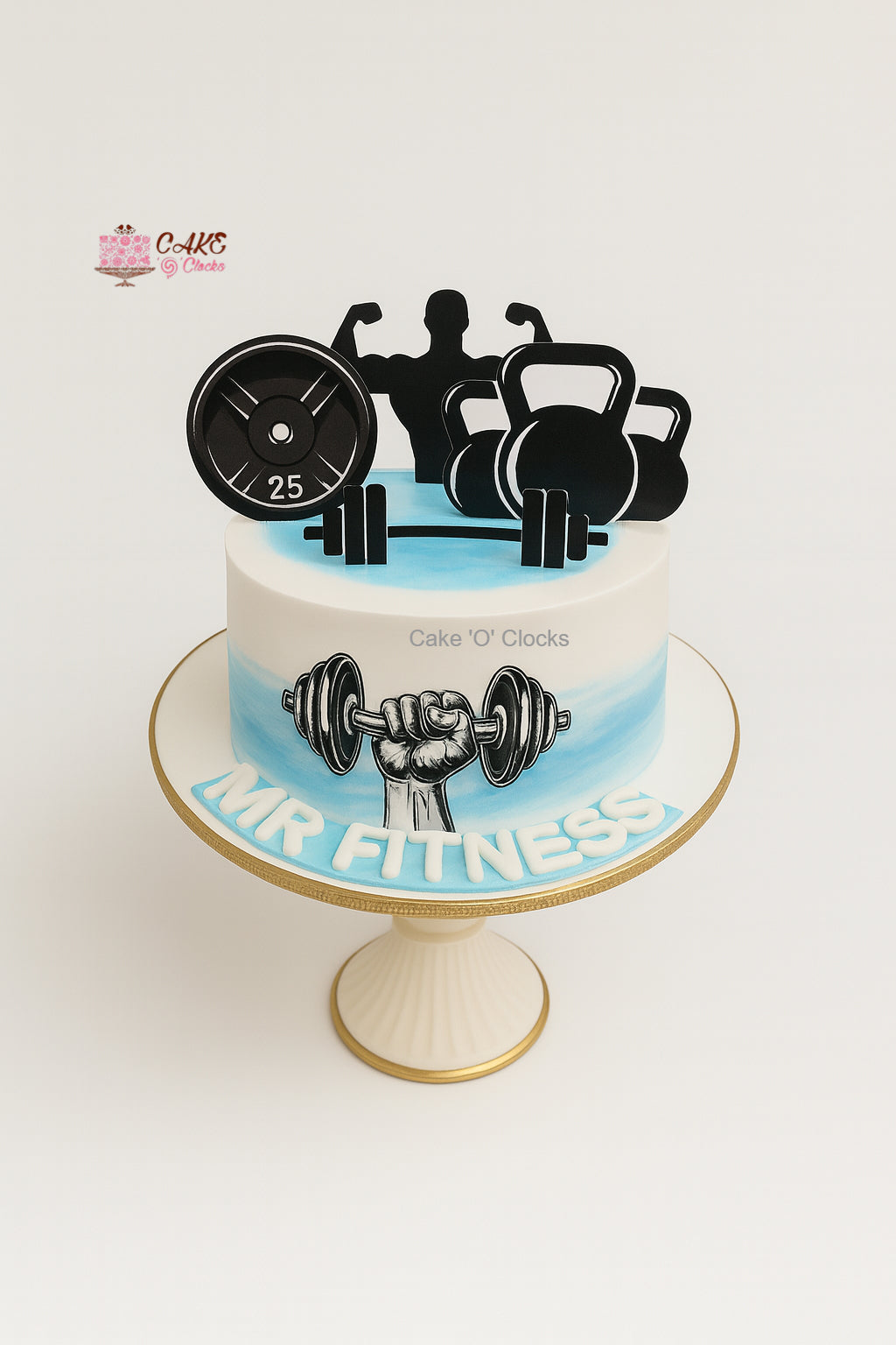 Mr. Fitness Gym Cake