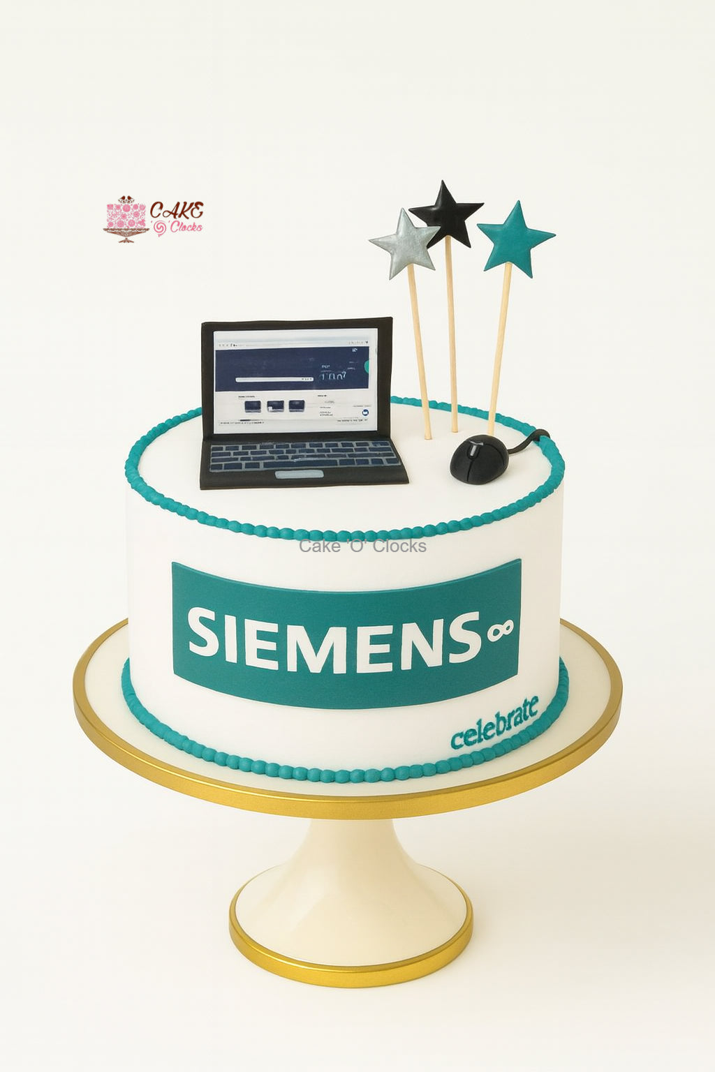 Siemens Laptop Corporate Cake