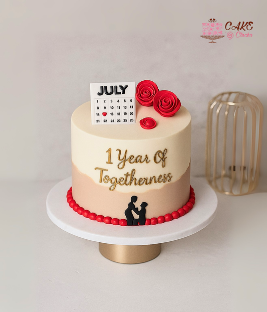 Personalized Calendar Theme Cake
