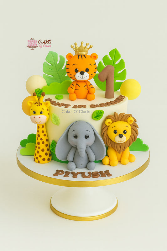 Little Tiger Jungle Cake