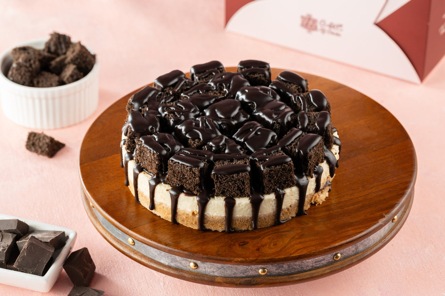 Brownie Baked Cheese Cake