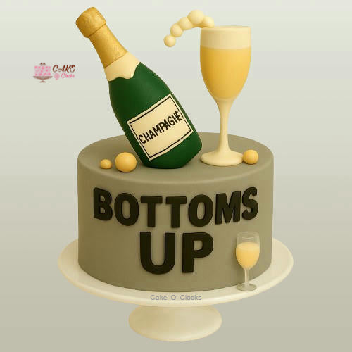 Champagne Celebration Cake