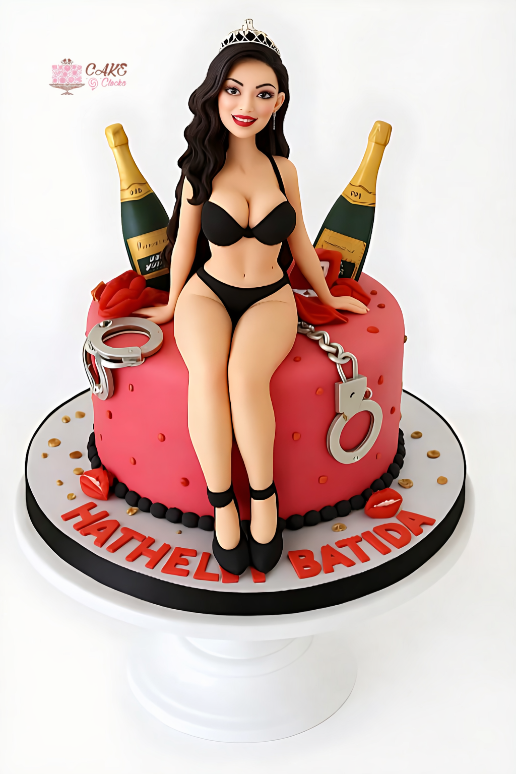 Naughty Diva Bachelorette Cake