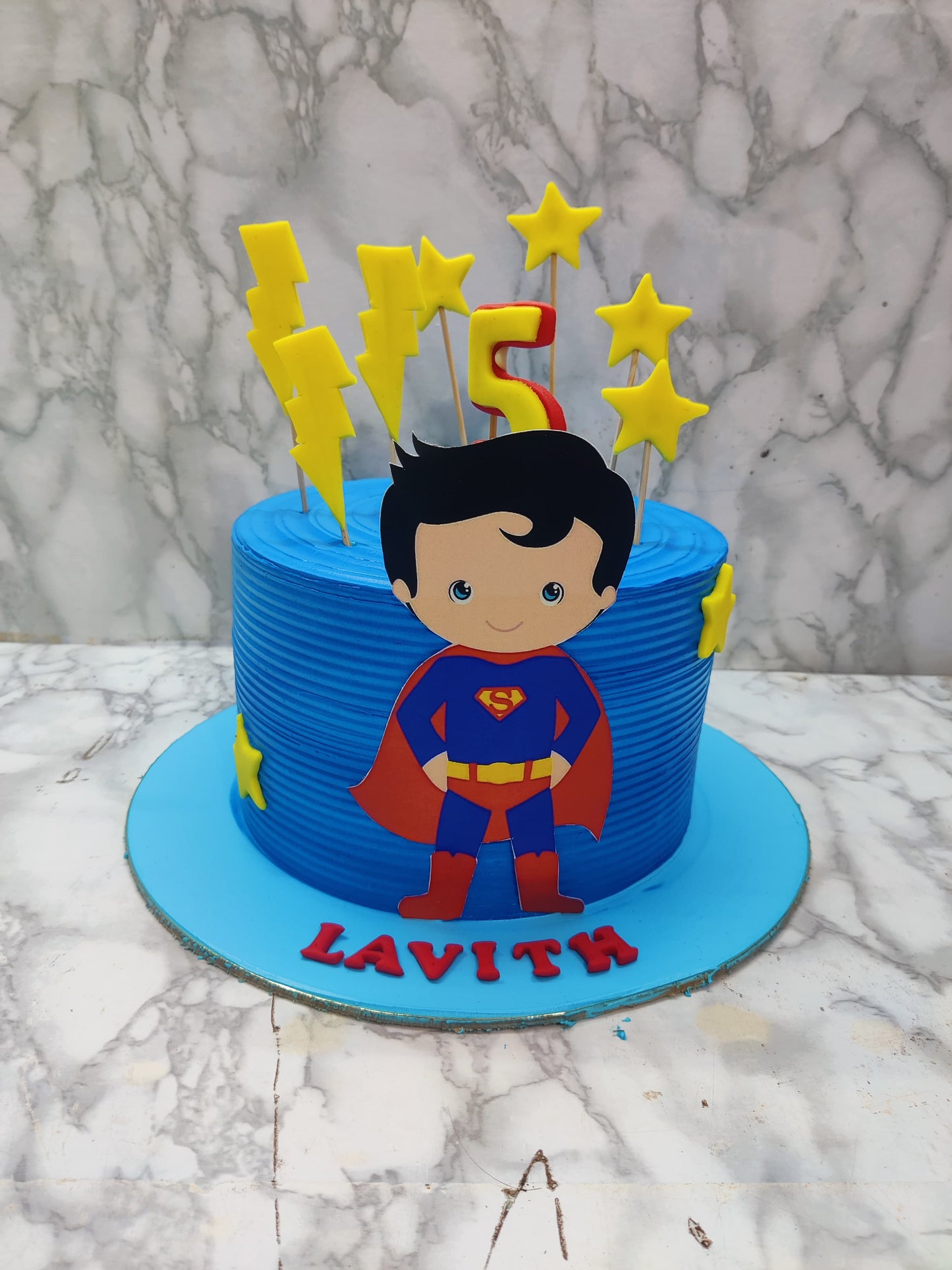 Cute Superman Cake