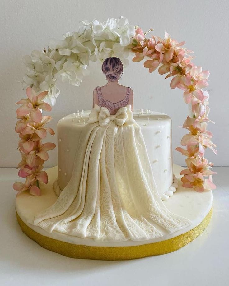 Floral Grace Cake