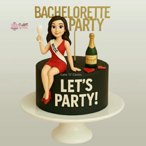 Bachelorette Party Bride Cake