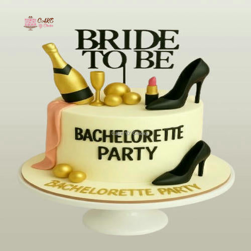 Bride To Be Bachelorette Cake