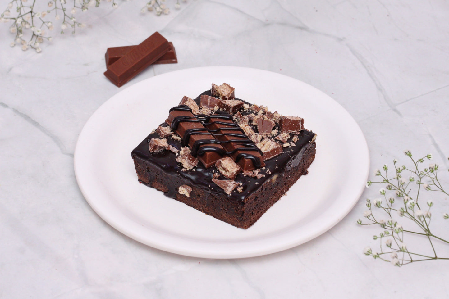 Kitkat Walnut Brownie