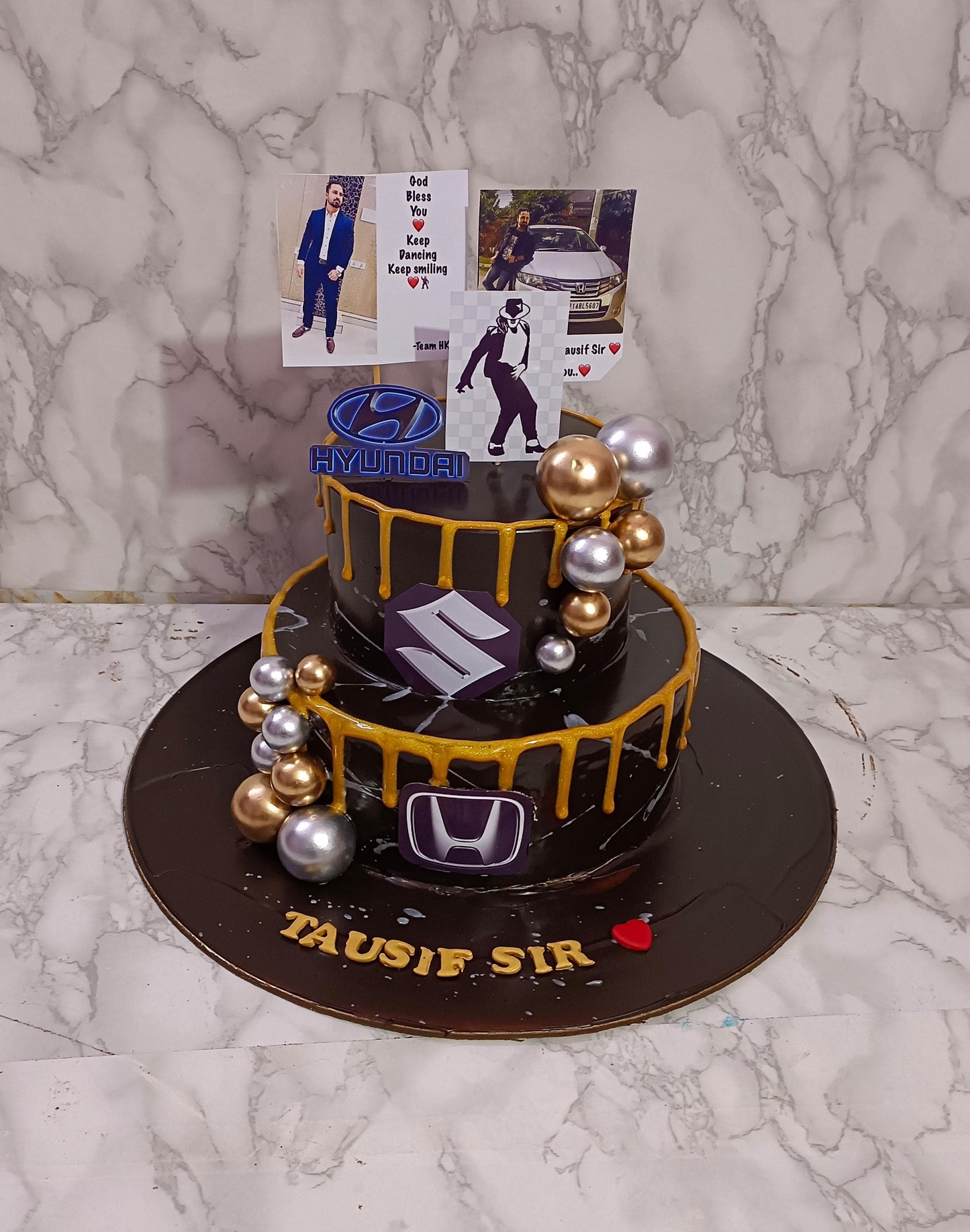 Luxury Wheels Cake
