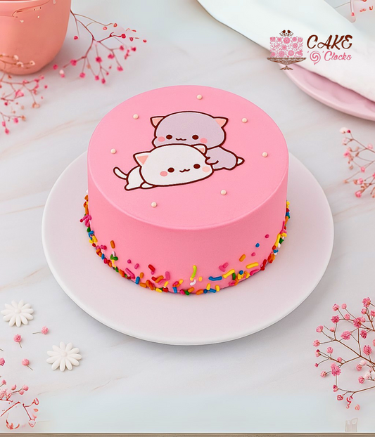 Cute Teddy Bento Mini Cake