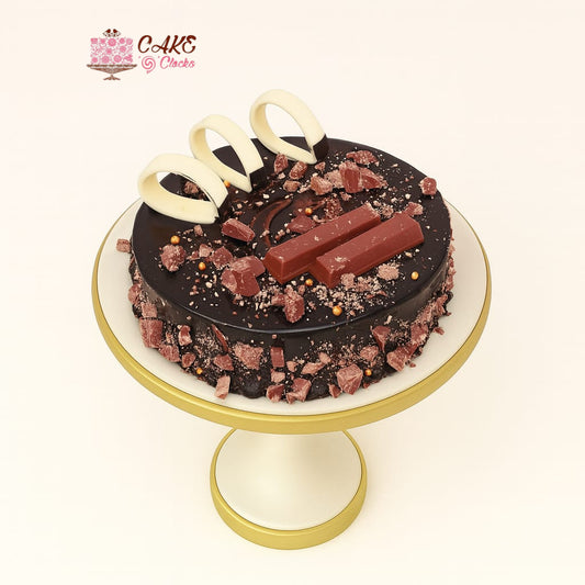 Choco KitKat Overload Cake