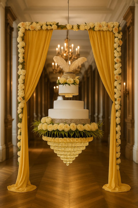 Chandelier Setup Cake