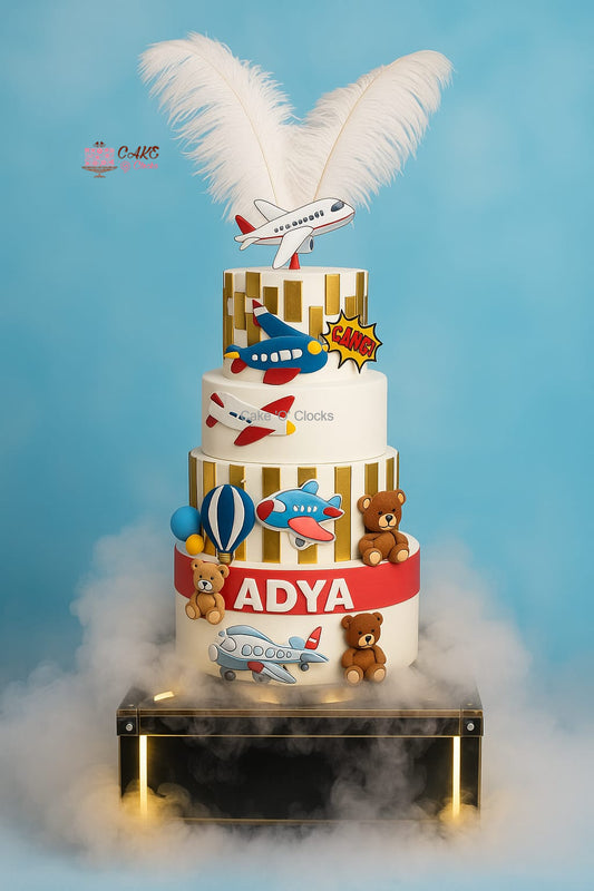 Airplane Adventure Luxury Cake