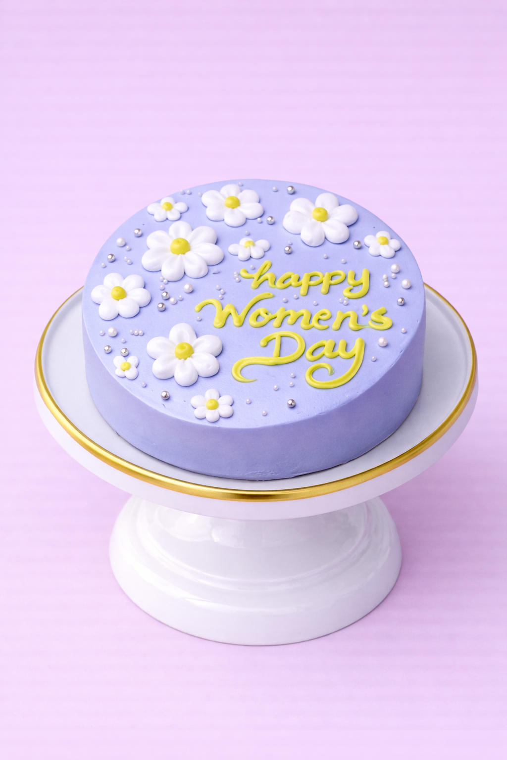 Women’s Day Special Lavender Cake