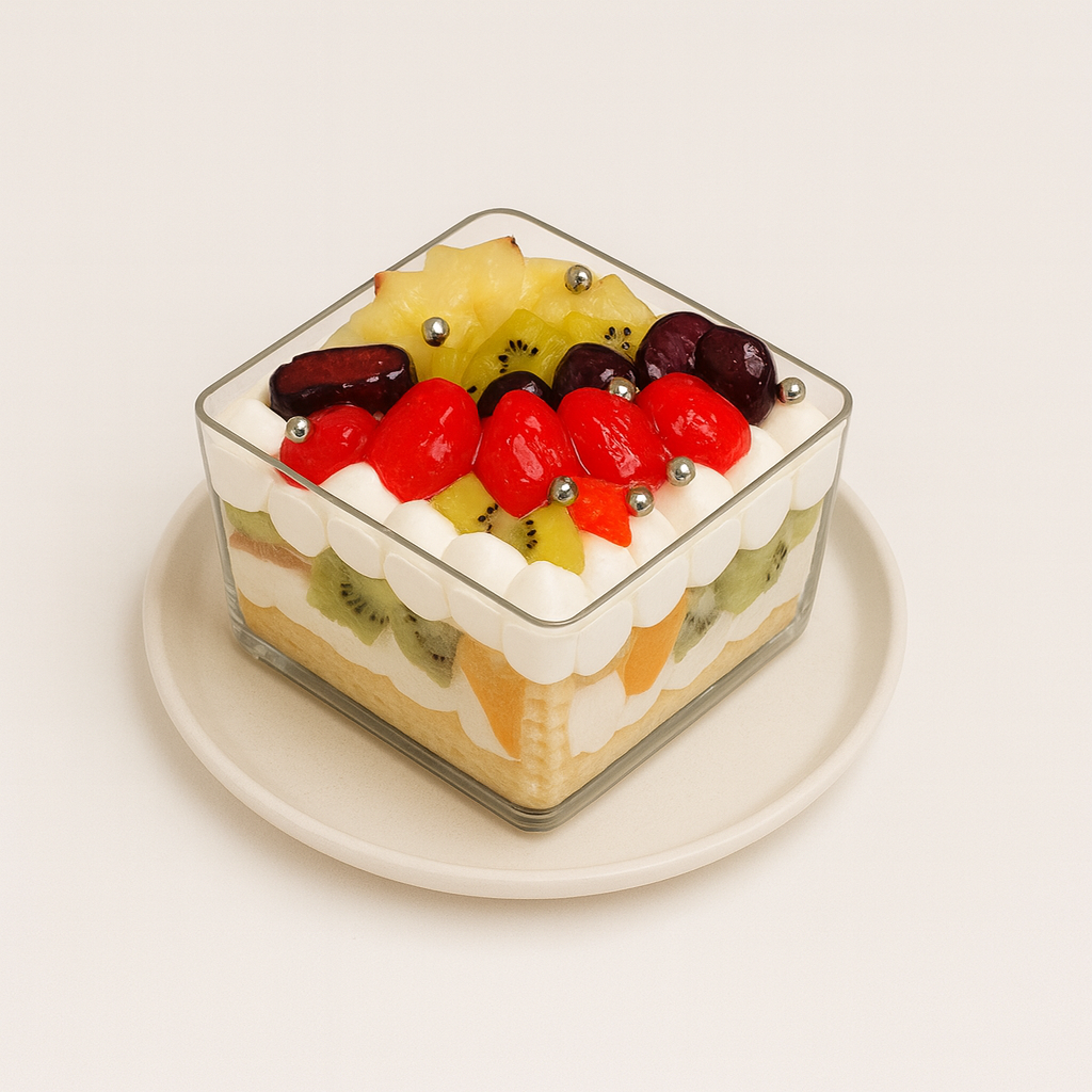 Fresh Fruit Tub Cake