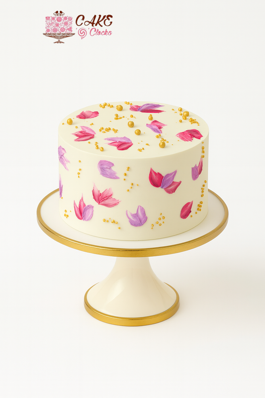 Floral Petal Designer Cake
