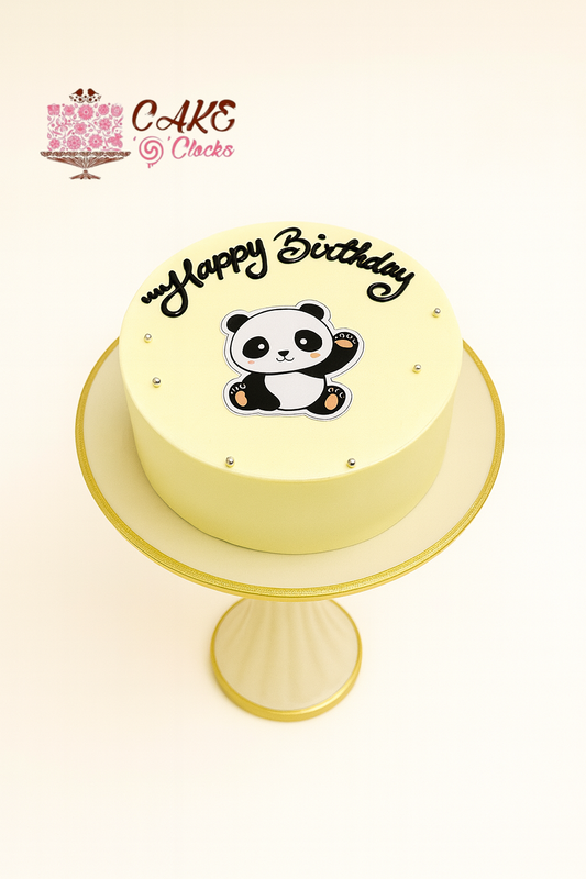 Panda Birthday Bento Mini Cake