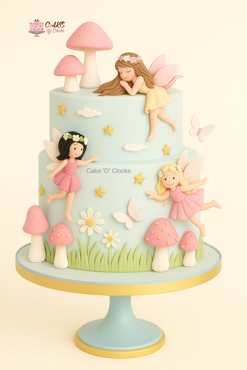 Flying Fairies Fantasy Cake