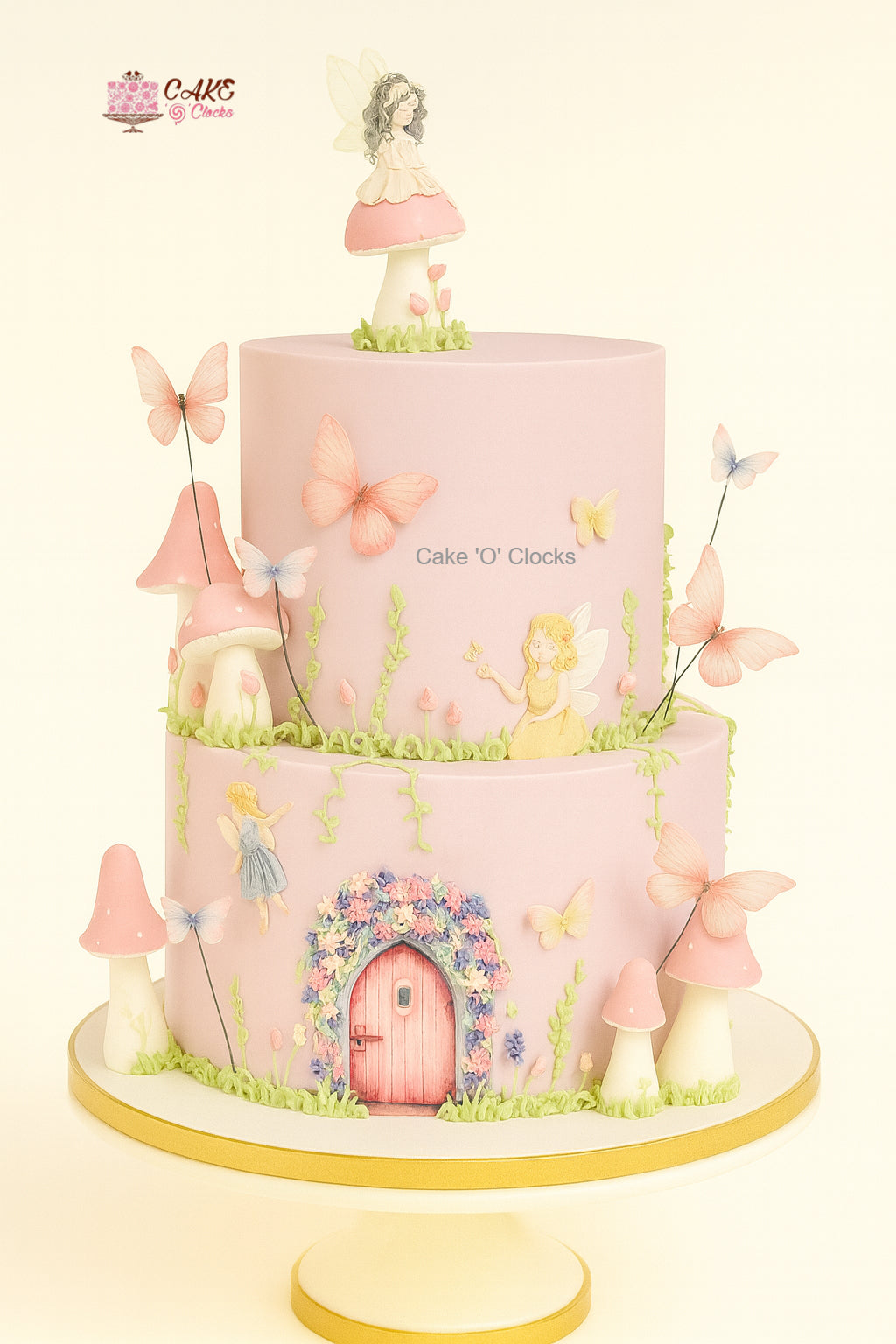 Magical Fairy Garden Cake
