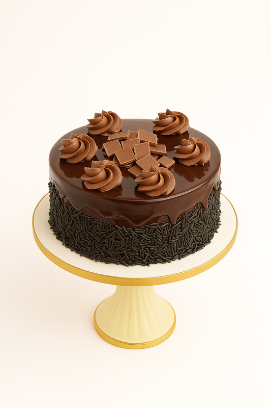 Classic Chocolate Truffle Cake