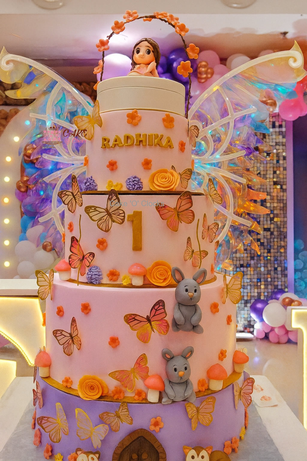 Woodland Fairy Castle Cake