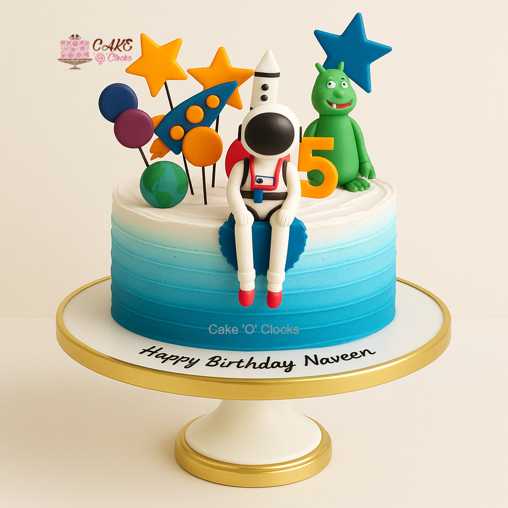 Alien Galaxy Cake