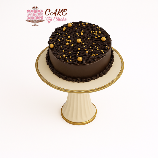 Golden Choco Delight Cake