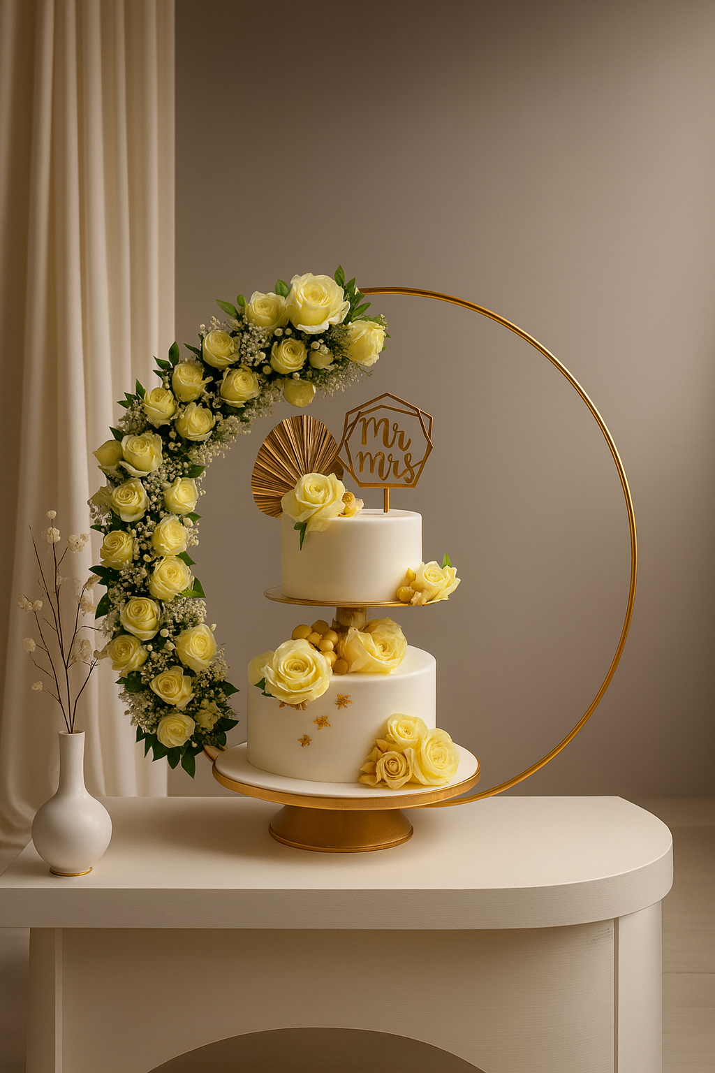 ⁠Engagement Cake