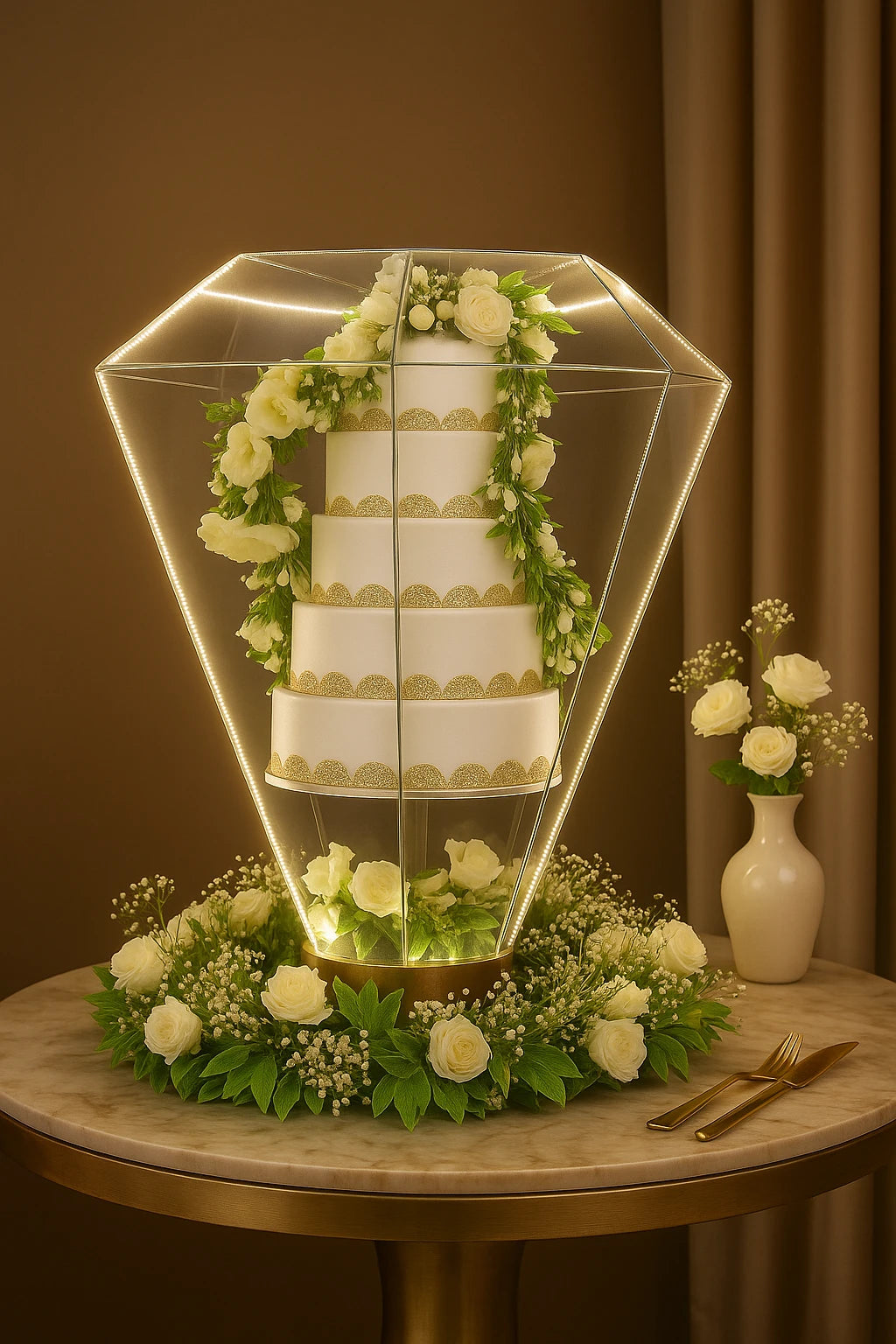 Lux-Setup Cake
