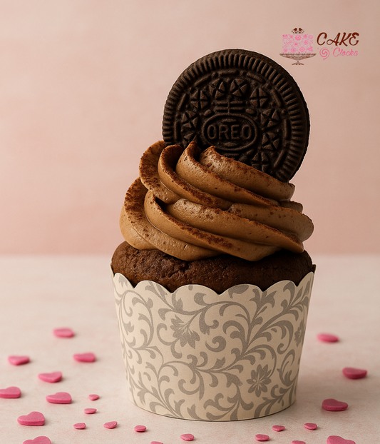 Choco Oreo Delight Cupcake (Pack of 2)