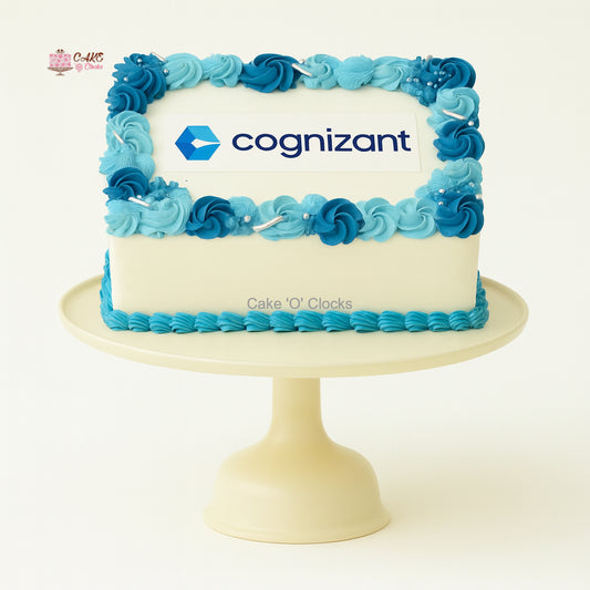 Cognizant Logo Celebration Cake