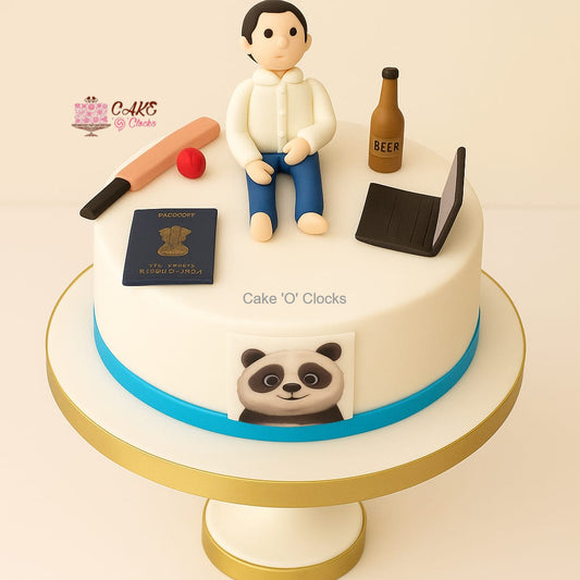 Travel & Hobbies Theme Cake