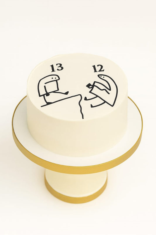 Meme Theme Minimal Cake