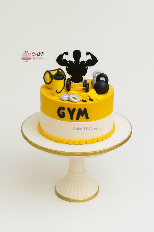 Bodybuilder Gym Cake