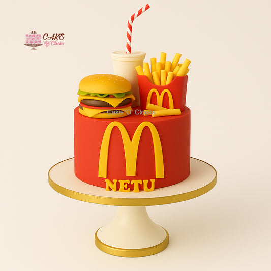 McDonald’s Theme Cake