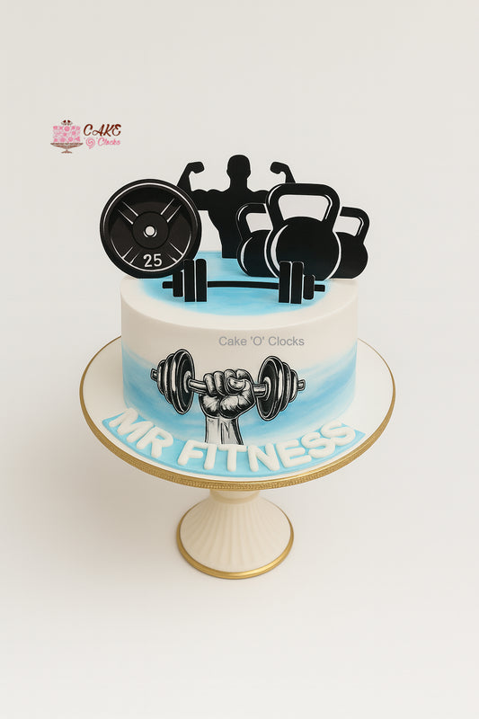 Mr. Fitness Gym Cake