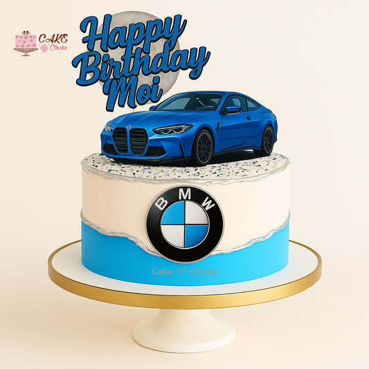 BMW Car Theme Cake