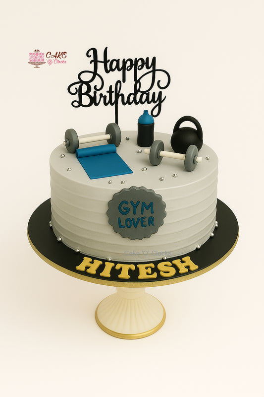 Gym Lover Birthday Cake