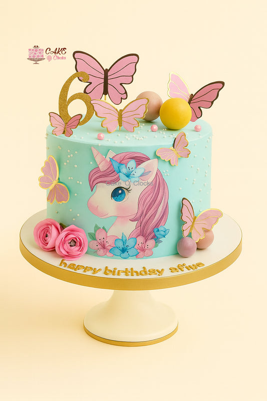 Unicorn Girl Cake