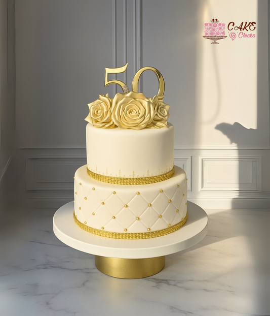 Floral Birthday Cake