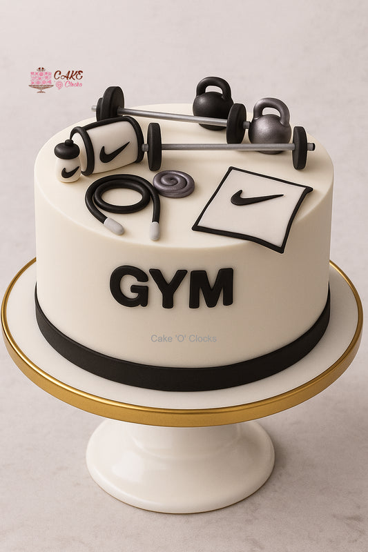 Nike Gym Theme Cake