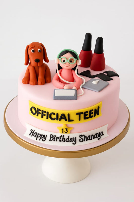 Teen Girl Aesthetic Cake